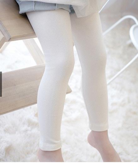 TRASA Women's Cotton Slim Fit Ankle Leggings - White – Trasa.in